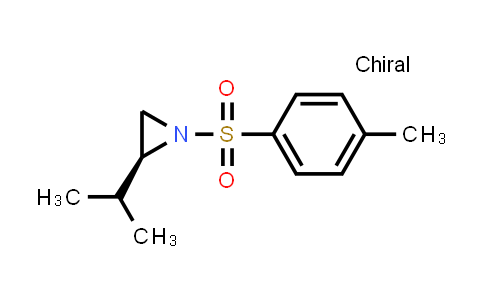CAS No. 62596-65-0, (2S)-2-(1-Methylethyl)-1-[(4-methylphenyl)sulfonyl]aziridine