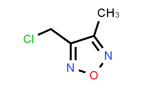 CAS No. 62642-47-1, 3-(Chloromethyl)-4-methyl-1,2,5-oxadiazole