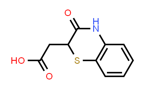 CAS No. 6270-74-2, 2-(3-Oxo-3,4-dihydro-2H-benzo[b][1,4]thiazin-2-yl)acetic acid