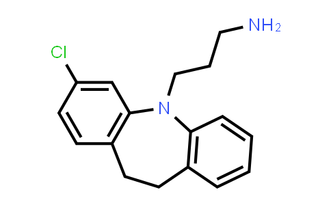 CAS No. 62724-32-7, 3-(3-Chloro-10,11-dihydro-5H-dibenzo[b,f]azepin-5-yl)propan-1-amine