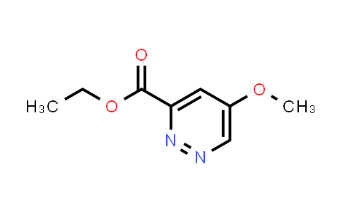 CAS No. 627525-71-7, 5-Methoxy-3-Pyridazinecarboxylic acid ethyl ester