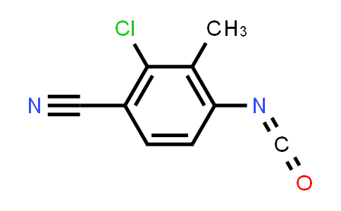 CAS No. 627531-80-0, 2-Chloro-4-isocyanato-3-methylbenzonitrile