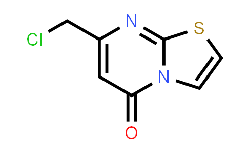 CAS No. 62773-09-5, 7-(Chloromethyl)-5H-[1,3]thiazolo[3,2-a]pyrimidin-5-one