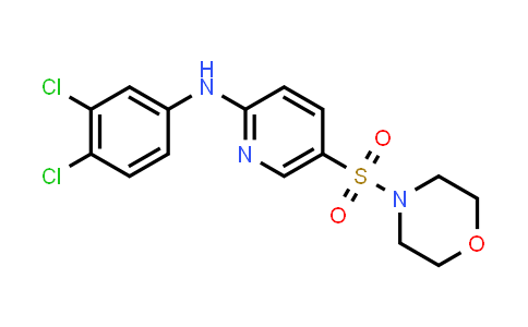 CAS No. 627840-48-6, N-(3,4-Dichlorophenyl)-5-(morpholinosulfonyl)pyridin-2-amine
