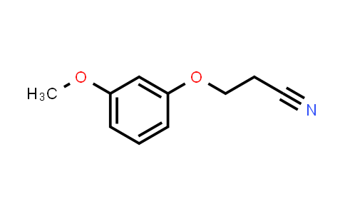 CAS No. 6279-84-1, 3-(3-Methoxyphenoxy)propanenitrile