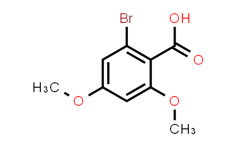 CAS No. 62827-49-0, 2-Bromo-4,6-dimethoxybenzoic acid