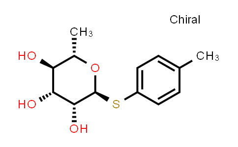CAS No. 628308-75-8, (2S,3R,4R,5R,6S)-2-Methyl-6-(p-tolylthio)tetrahydro-2H-pyran-3,4,5-triol