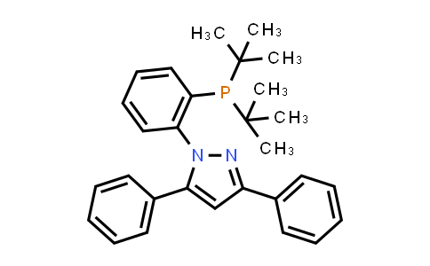 CAS No. 628333-86-8, 1-(2-(Di-tert-butylphosphino)phenyl)-3,5-diphenyl-1H-pyrazole