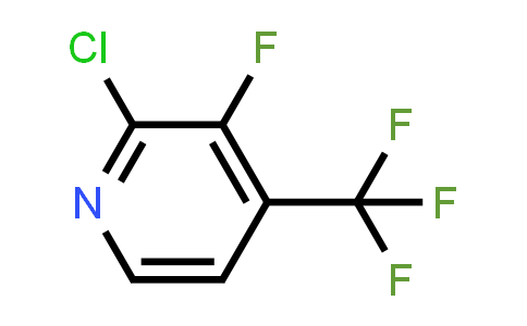 CAS No. 628692-22-8, 2-Chloro-3-fluoro-4-(trifluoromethyl)pyridine