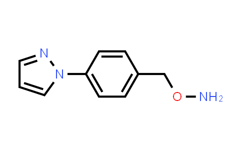 628703-38-8 | O-(4-(1H-Pyrazol-1-yl)benzyl)hydroxylamine
