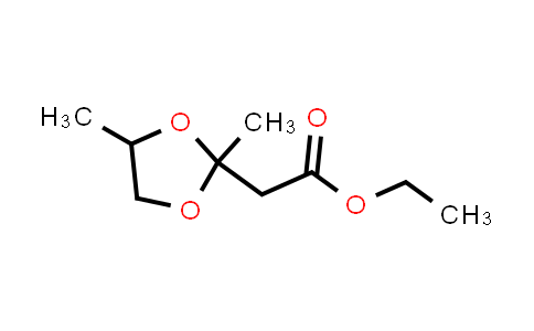 CAS No. 6290-17-1, Ethyl 2-(2,4-dimethyl-1,3-dioxolan-2-yl)acetate