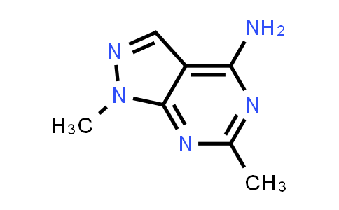 CAS No. 6291-32-3, 1,6-Dimethyl-1H-pyrazolo[3,4-d]pyrimidin-4-amine