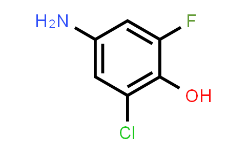CAS No. 62918-76-7, 4-Amino-2-chloro-6-fluorophenol