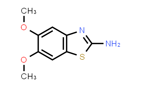 CAS No. 6294-52-6, 5,6-Dimethoxybenzo[d]thiazol-2-amine