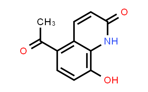 CAS No. 62978-73-8, 5-Acetyl-8-hydroxyquinolin-2(1H)-one