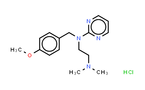 CAS No. 63-56-9, Thonzylamine (hydrochloride)