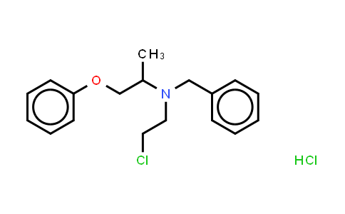 CAS No. 63-92-3, Phenoxybenzamine (hydrochloride)