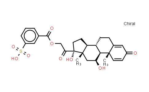 CAS No. 630-67-1, Prednisolone sodium metazoate