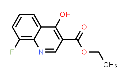 CAS No. 63010-69-5, Ethyl 8-fluoro-4-hydroxyquinoline-3-carboxylate