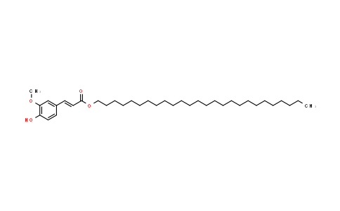 CAS No. 63034-29-7, Hexacosyl (E)-ferulate