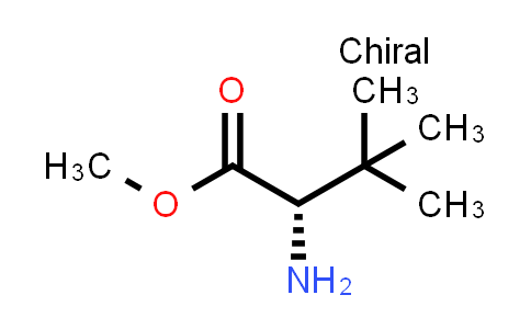 CAS No. 63038-26-6, Methyl (S)-2-amino-3,3-dimethylbutanoate
