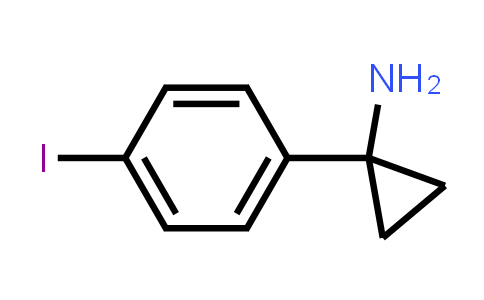 CAS No. 630384-20-2, Cyclopropanamine, 1-(4-iodophenyl)-