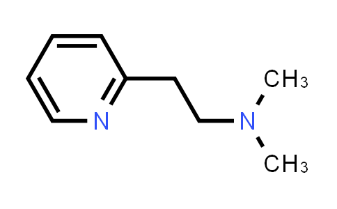 CAS No. 6304-27-4, N,N-Dimethyl-2-(pyridin-2-yl)ethanamine