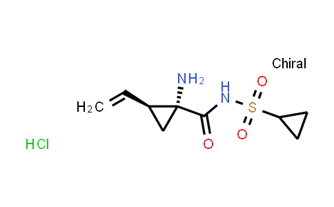 CAS No. 630421-49-7, (1R,2S)-1-amino-N-(cyclopropylsulfonyl)-2-vinylcyclopropanecarboxamide hydrochloride