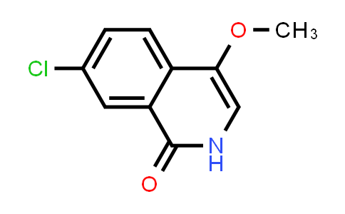 CAS No. 630423-35-7, 7-Chloro-4-methoxy-1,2-dihydroisoquinolin-1-one