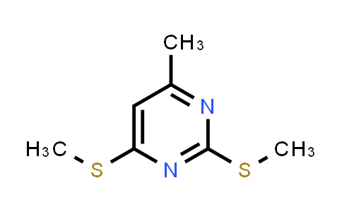 CAS No. 6308-41-4, 4-Methyl-2,6-bis(methylsulfanyl)pyrimidine