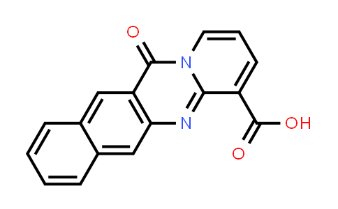 CAS No. 63127-04-8, 12-Oxo-12H-benzo[g]pyrido[2,1-b]quinazoline-4-carboxylic acid