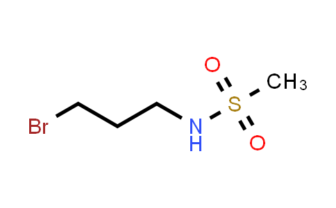 CAS No. 63132-77-4, N-(3-Bromopropyl)methanesulfonamide
