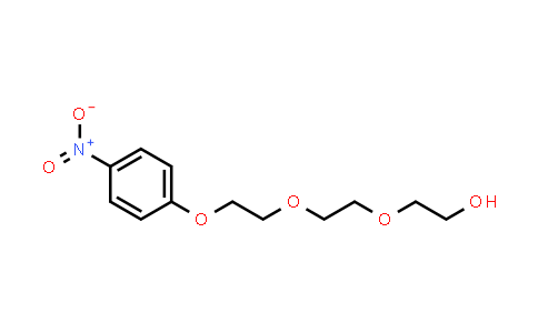 CAS No. 63134-26-9, 2-(2-(2-(4-Nitrophenoxy)ethoxy)ethoxy)ethanol