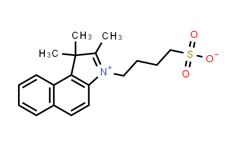 CAS No. 63149-24-6, 1,1,2-Trimethyl-3-(4-sulfonatobutyl)-1H-benzo[e]indol-3-ium