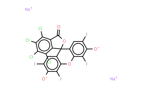CAS No. 632-69-9, Rose Bengal (sodium salt)(1:2)