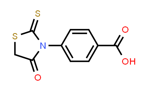 CAS No. 6322-60-7, 4-(4-Oxo-2-thioxo-thiazolidin-3-yl)-benzoic acid
