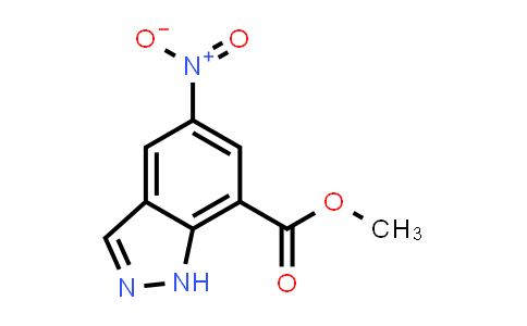 CAS No. 632291-85-1, Methyl 5-nitro-1H-indazole-7-carboxylate