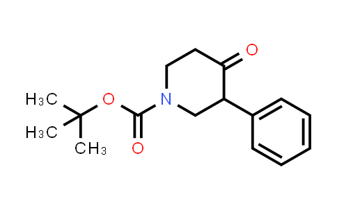 CAS No. 632352-56-8, tert-Butyl 4-oxo-3-phenylpiperidine-1-carboxylate
