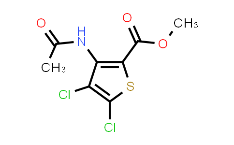 CAS No. 632356-39-9, Methyl 3-acetamido-4,5-dichlorothiophene-2-carboxylate