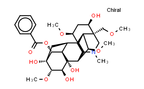 CAS No. 63238-67-5, Benzoylmesaconine