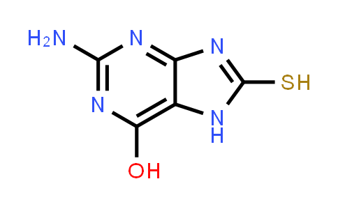 CAS No. 6324-72-7, 2-Amino-8-mercapto-7H-purin-6-ol