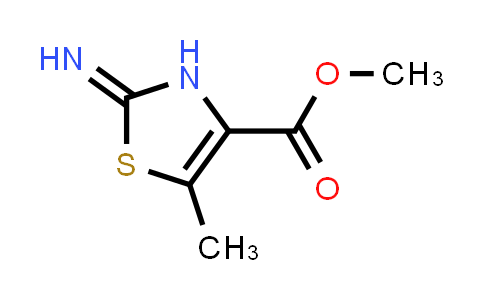 CAS No. 63257-03-4, Methyl 2-imino-5-methyl-2,3-dihydrothiazole-4-carboxylate