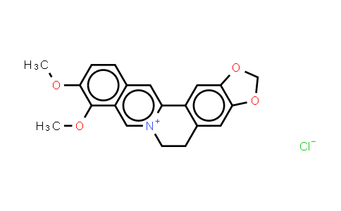 CAS No. 633-65-8, Berberine (chloride)