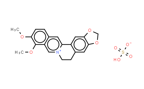 CAS No. 633-66-9, Berberine sulfate