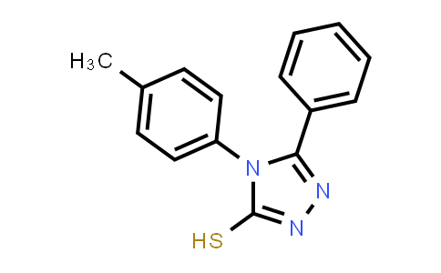 CAS No. 63314-58-9, 4-(4-Methylphenyl)-5-phenyl-4H-1,2,4-triazol-3-yl hydrosulfide