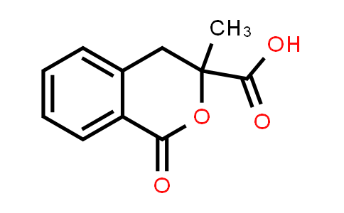 CAS No. 633282-39-0, 3-Methyl-1-oxo-3,4-dihydro-1H-isochromene-3-carboxylic acid