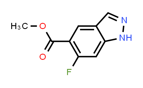 CAS No. 633327-39-6, 6-Fluoro-5-indazolecarboxylic acid methyl ester
