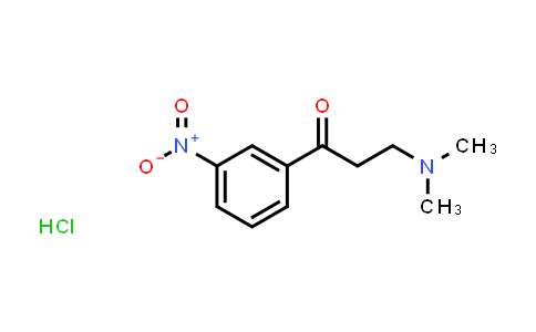 CAS No. 63352-94-3, 3-(Dimethylamino)-1-(3-nitrophenyl)propan-1-one hydrochloride