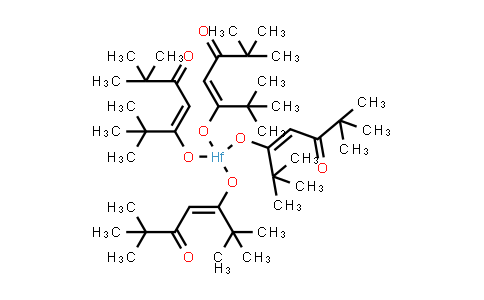 CAS No. 63370-90-1, Tetrakis(2,2,6,6-tetramethyl-3,5-heptanedionato)hafnium(IV)