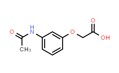 CAS No. 6339-04-4, ((3-(Acetylamino)phenyl)oxy)acetic acid